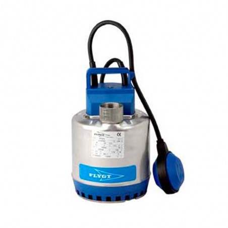 Pompe vide cave Flygt Steelinox SXM3SG 0,55 kW jusqu'à 13,5 m3/h monophasé 220V