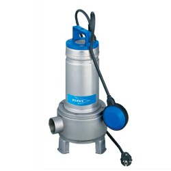 Pompe de relevage Flygt Delinox DXM5011 1,1 kW eau usée avec roue bi-canal jusqu'à 36 m3/h monophasé 220V