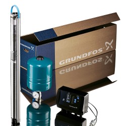 Pompe immergée 3" Grundfos SQE570 1,85 kW jusqu'à 7 m3/h monophasé 220V