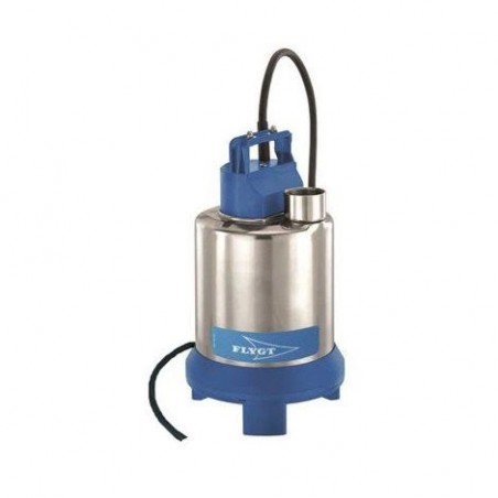 Pompe vide cave Flygt Steelinox SXV3 0,55 kW jusqu'à 10,5 m3/h triphasé 380V