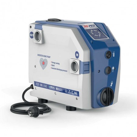 Surpresseur compact Pedrollo DG PED 0,75 kW à vitesse variable jusqu'à 3,6 m3/h monophasé 220V