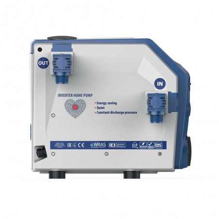 Surpresseur compact Pedrollo DG PED 0,75 kW à vitesse variable jusqu'à 3,6 m3/h monophasé 220V