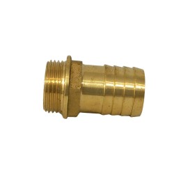 Raccord laiton cannelé embout mâle 33/42 (1''1/4), cannelure Ø40mm