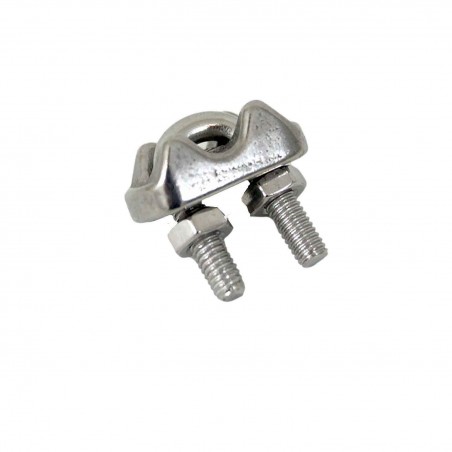 Serre câble à étrier Inox 3-4 mm