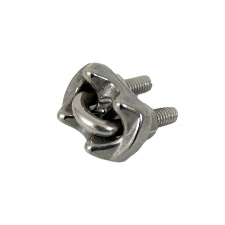 Serre câble à étrier Inox 3-4 mm