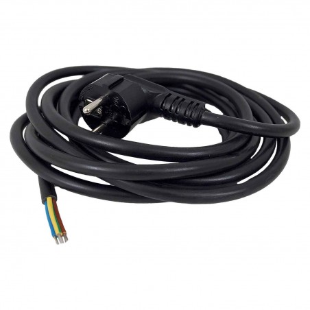 Câble H07RNF 3G1,5mm² - Longueur 3m avec fiche moulée mâle