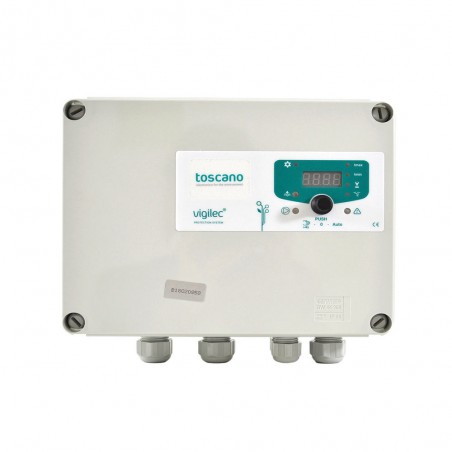 Coffret de commande VIGILEC 1 pompe 230/400V triphasé - 16A