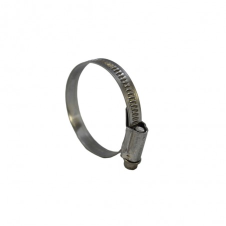 Collier de serrage inox à vis tangente 32x50mm - larg.12mm