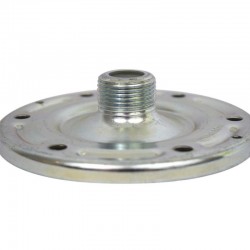 Contre bride acier galvanisé pour réservoir à vessie de 24 à 100L - diamètre 145mm - 3/4'' M