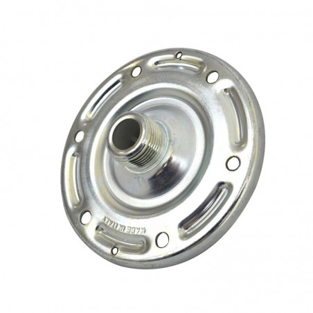 Contre bride acier galvanisé pour réservoir à vessie de 24 à 150L - diamètre 145mm - 1'' M