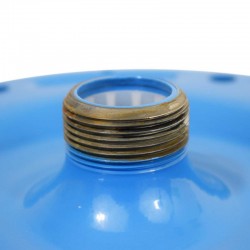 Contre bride acier galvanisé pour réservoir à vessie de 200 à 500L - diamètre 260mm - 1''1/4 M