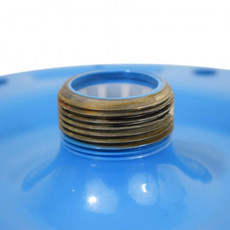 Contre bride acier galvanisé pour réservoir à vessie de 200 à 500L - diamètre 260mm - 1''1/4 M