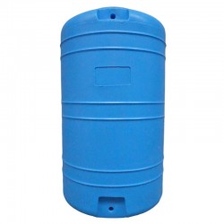Cuve récupérateur eau de pluie 1000 litres - Cuve polyéthylène aérienne bleue - Vertical