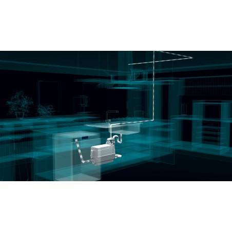 Grundfos Sololift2 C-3 - Station de relevage pour eaux usées domestique