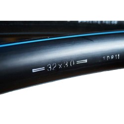 Tuyau PEHD Bande Bleue Ø63 eau potablePN16 - Coupe au mètre