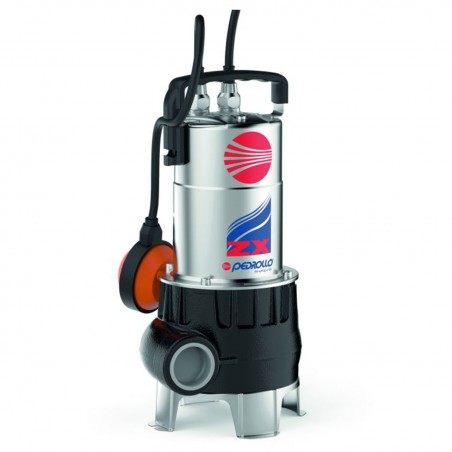 Pompe de relevage Pedrollo ZXm1B40 0,50 kW jusqu'à 21 m3/h monophasé 220V