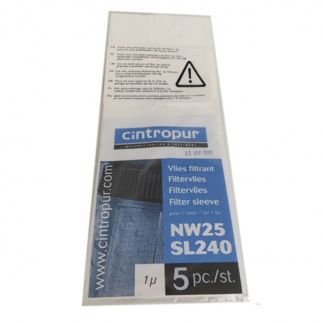 Tamis filtrant Cintropur pour NW25 et TIO - 1 micron