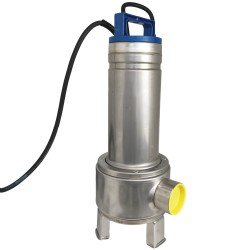 Pompe eau usée Flygt Delinox DXVM507 0,75 kW avec roue vortex jusqu'à 30 m3/h monophasé 220V