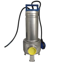 Pompe eau usée Flygt Delinox DXVM507 0,75 kW avec roue vortex jusqu'à 30 m3/h monophasé 220V