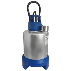 Pompe vide cave Flygt Steelinox SXM3 0,55 kW jusqu'à 13,5 m3/h monophasé 220V