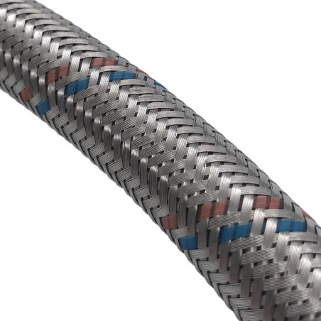Flexible coudé Ø24mm raccordement Mâle droit 1'' - Femelle coudé 1'' Longueur 70cm