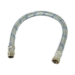Flexible droit Ø13mm raccordement Mâle - Femelle 3/4'' Longueur 50cm