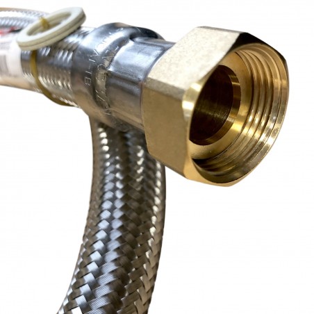Flexible droit Ø32mm raccordement Femelle - Femelle 1''1/4 Longueur 80cm