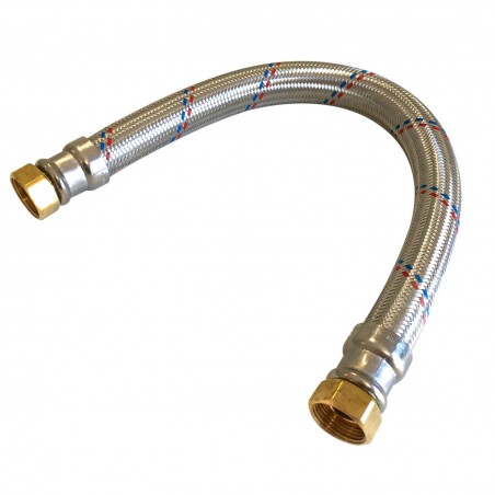 Flexible droit Ø32mm raccordement Femelle - Femelle 1''1/4 Longueur 100cm