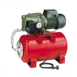 Surpresseur 100L DAB AQUAJETRED132100M - Réservoir horizontal à vessie avec pompe a eau 1 kW jusqu'à 4,8 m3/h monophasé 220V