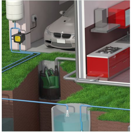 Pompe eau claire DAB VERTY NOVA 200 0,22 kW jusqu'à 6 m3/h monophasé 220V
