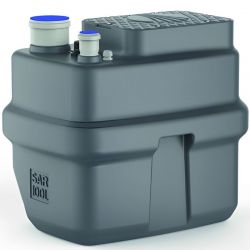 Station de relevage 100L Pedrollo SAR100RXm320 - Pompe a eau 0,55 kW jusqu'à 10,8 m3/h monophasé 220V