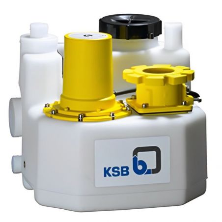 Station de relevage 150L KSB mini-Compacta UZ2150D 1,75 kW - Poste double eau chargée jusqu'à 35 m3/h triphasé 380V