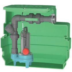 Station de relevage 230L Calpeda CAL230GQSM5013 1,10 kW eau chargée jusqu'à 36 m3/h monophasé 220V