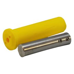 Sonde de niveau avec protection ''jaune'' pour coffret de commande de niveau.