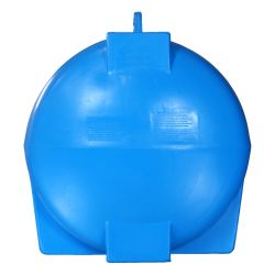 Cuve récupération eau de pluie 5000L - Réservoir aérien horizontal bleu - Polyéthylène - ELBI CHO