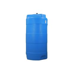 Cuve récupération eau de pluie 10000L - Réservoir aérien vertical bleu - Polyéthylène - ELBI CV