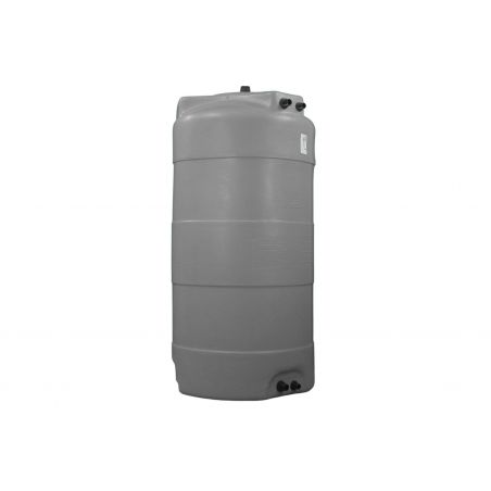 Cuve récupération eau de pluie 1000L - Réservoir aérien vertical Gris - Polyéthylène - ELBI CV