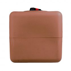 Cuve récupération eau de pluie 100L - Réservoir aérien cubique Terracotta - Polyéthylène - ELBI CB