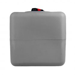 Cuve récupération eau de pluie 100L - Réservoir aérien cubique Gris - Polyéthylène - ELBI CB