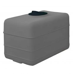 Cuve récupération eau de pluie 500L - Réservoir aérien cubique Gris - Polyéthylène - ELBI CB