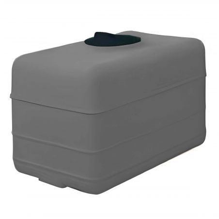 Cuve récupération eau de pluie 500L - Réservoir aérien cubique Gris - Polyéthylène - ELBI CB