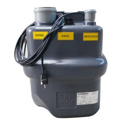 Station de relevage 100L Pedrollo SAR100ZXm1A40 - Pompe a eau 0,60 kW jusqu'à 24 m3/h monophasé 220V
