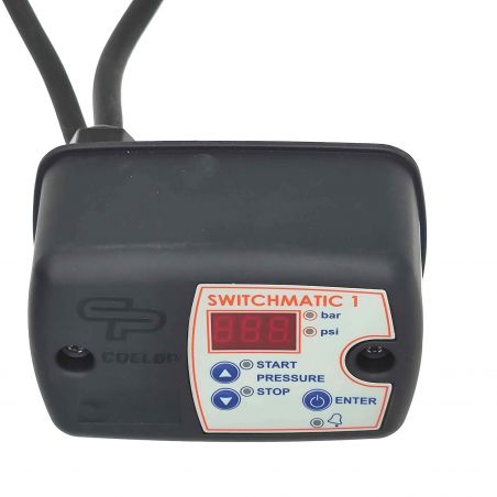 Pressostat électronique SWITCHMATIC1 avec protection manque d'eau - 0 à 8 bars - 16A