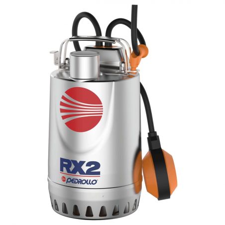Pompe de relevage Pedrollo RX2 0,37 kW jusqu'à 13,2 m3/h triphasé 380V