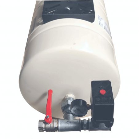 Kit réservoir à diaphragme PWB 80L horizontal Challenger - 10 bars - 1"