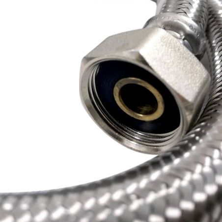 Flexible droit Ø13mm raccordement Femelle - Femelle 3/4'' Longueur 80cm