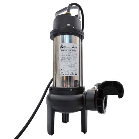 Pompe eau chargée DAB SEMISOM290MGRIFFEPP 0,55 kW de 1,8 à 12 m3/h monophasé 220V