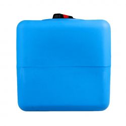 Cuve récupération eau de pluie 300L - Réservoir aérien cubique bleu - Polyéthylène - ELBI CB