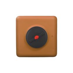 Cuve récupération eau de pluie 300L - Réservoir aérien cubique Terracotta - Polyéthylène - ELBI CB