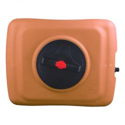 Cuve récupération eau de pluie 500L - Réservoir aérien compact Terracotta - Polyéthylène - ELBI CPN